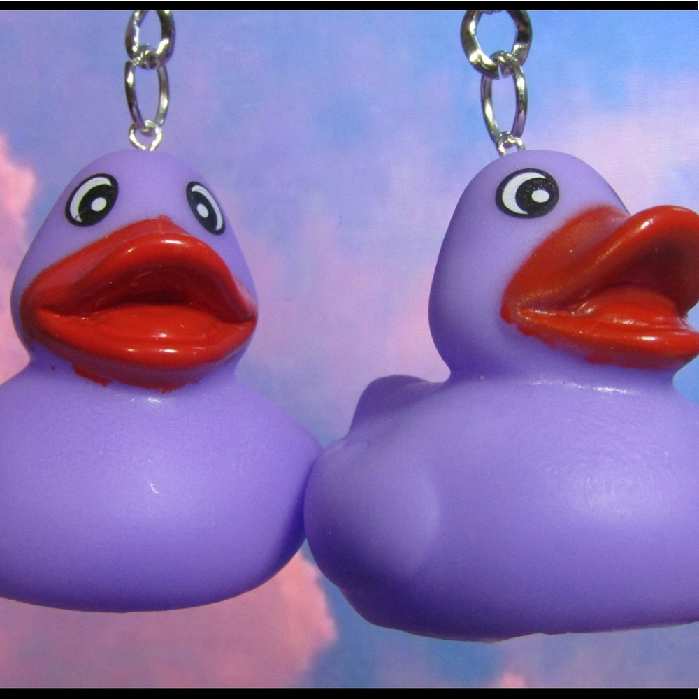 Duck Earrings 🐥